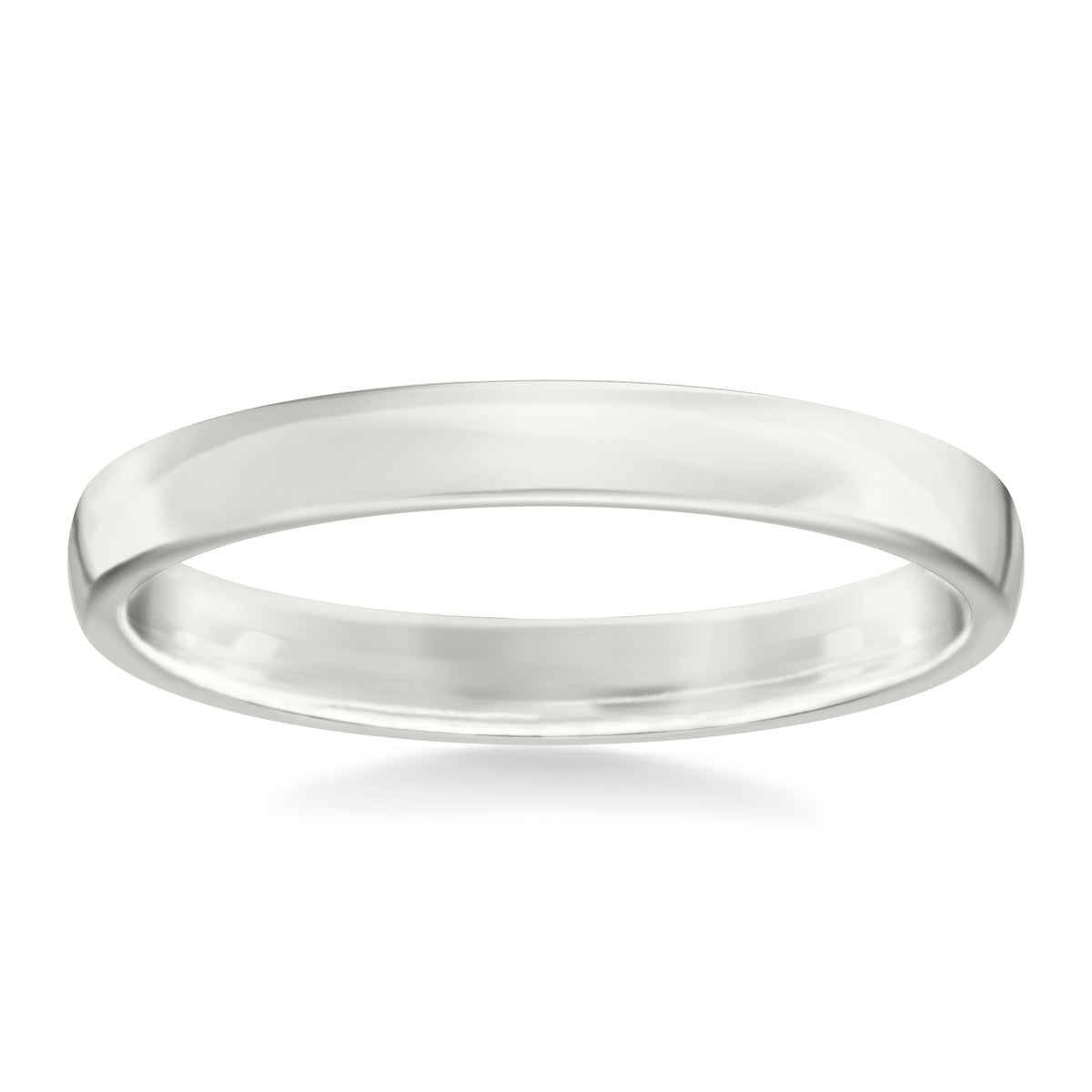 3MM Comfort Fit Band with a Euro Profile and Polished Finish