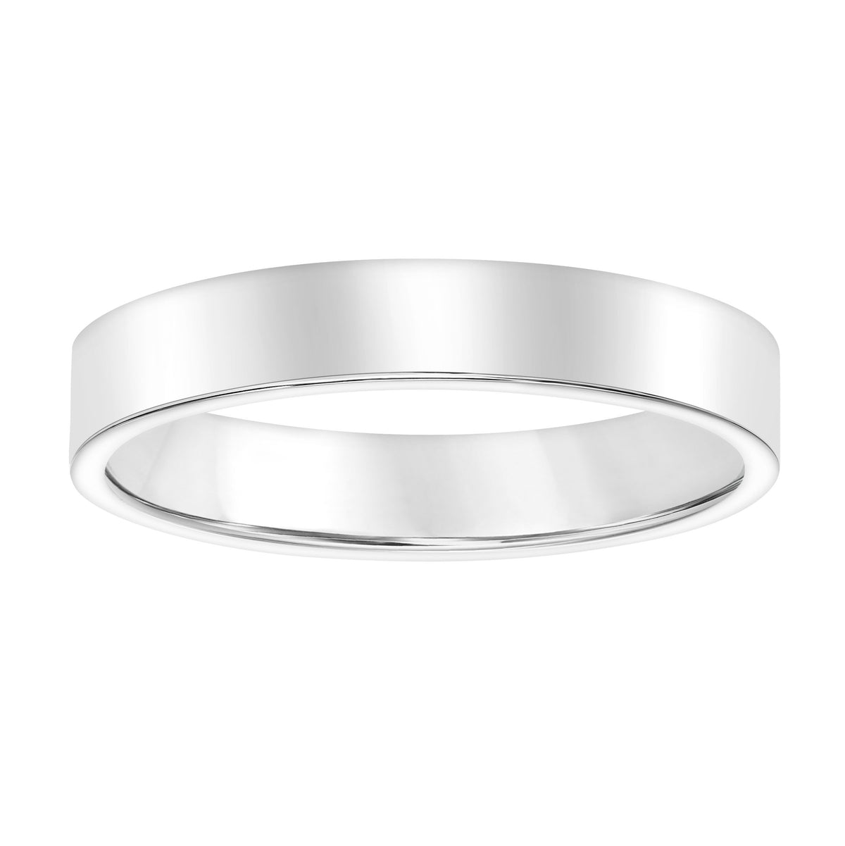 Flat Pain band with polished finish.
