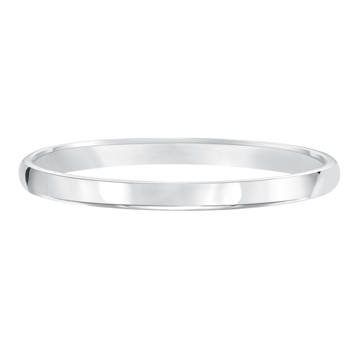 This low-dome, comfort fit band features a high polished finish for a timeless look that will last a lifetime.