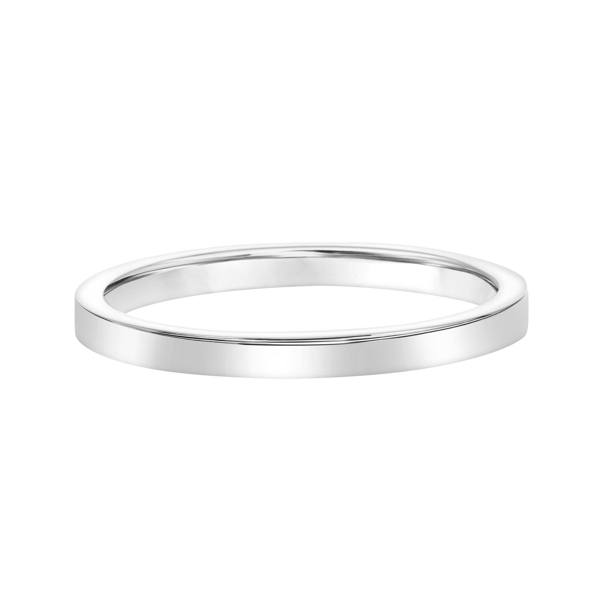 Flat Pain band with polished finish.