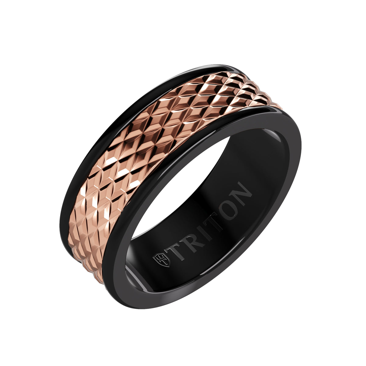 Satin Finish Round Edge Contemporary Wedding Band