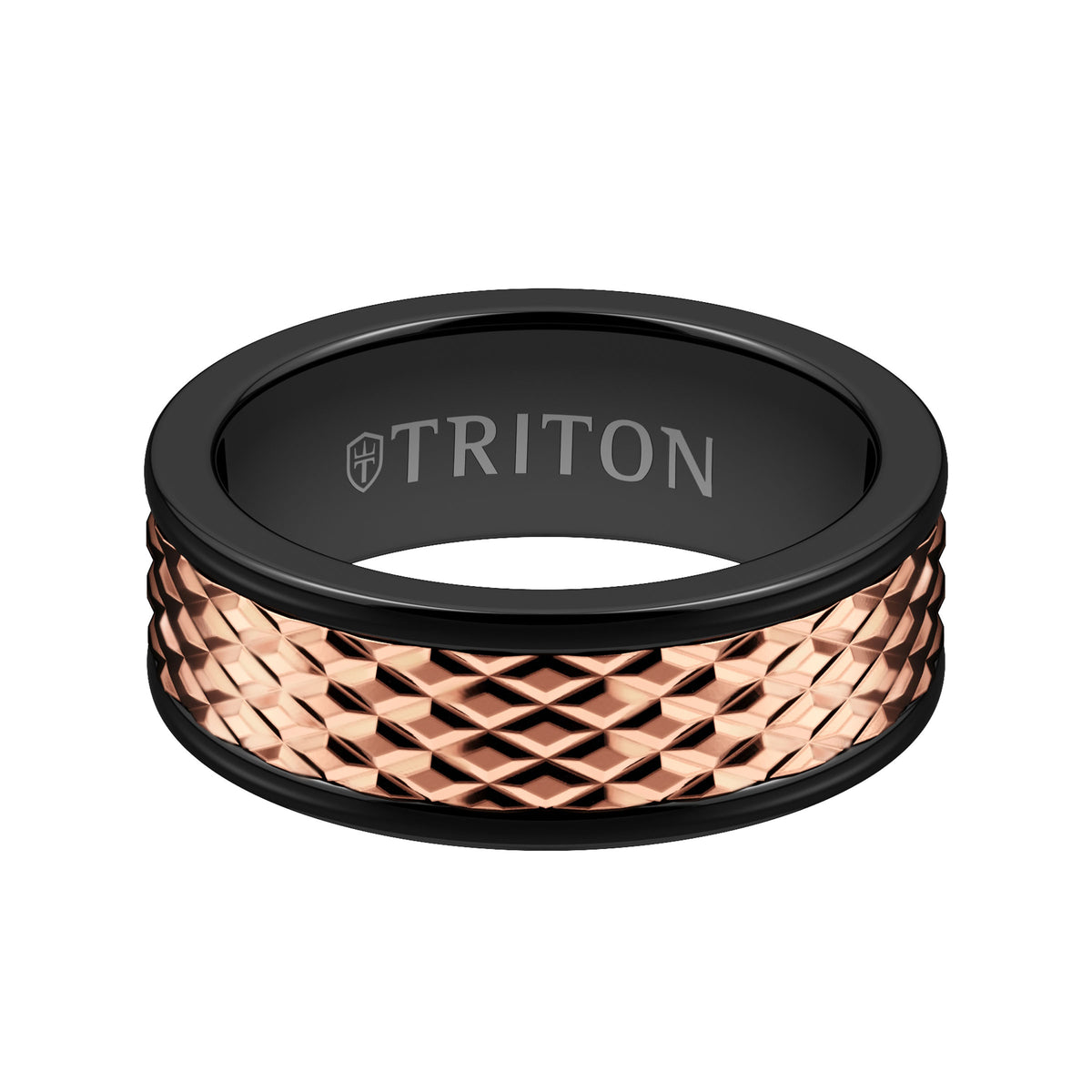 Satin Finish Round Edge Contemporary Wedding Band