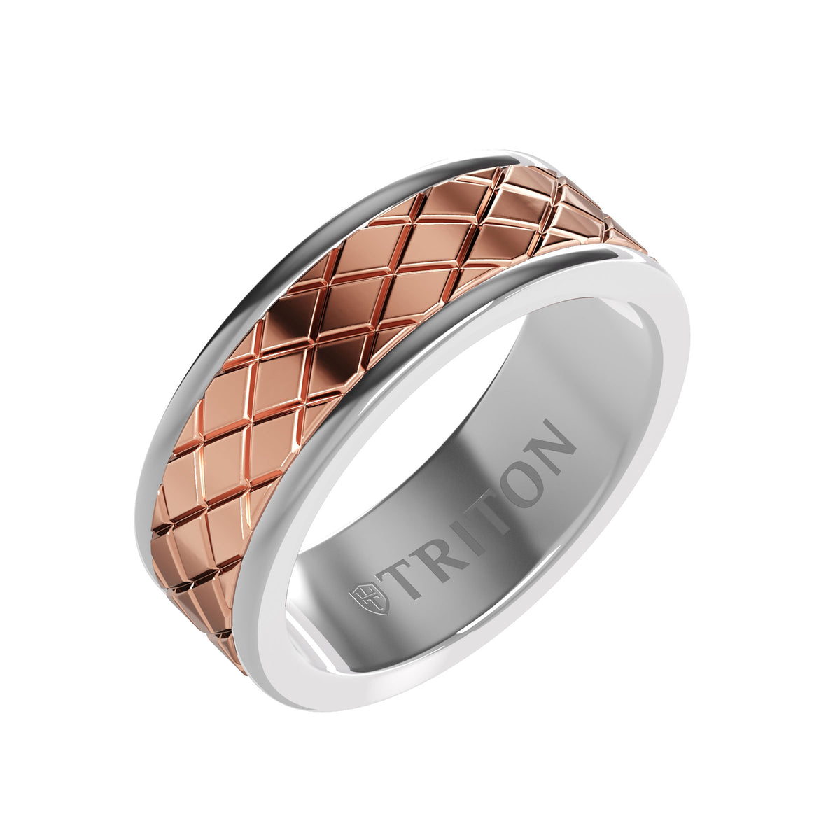 Satin Finish Round Edge Contemporary Wedding Band