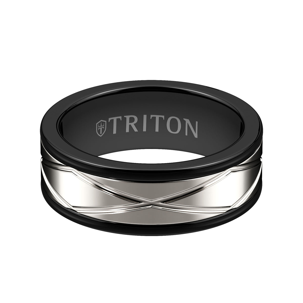 Satin Finish Round Edge Contemporary Wedding Band