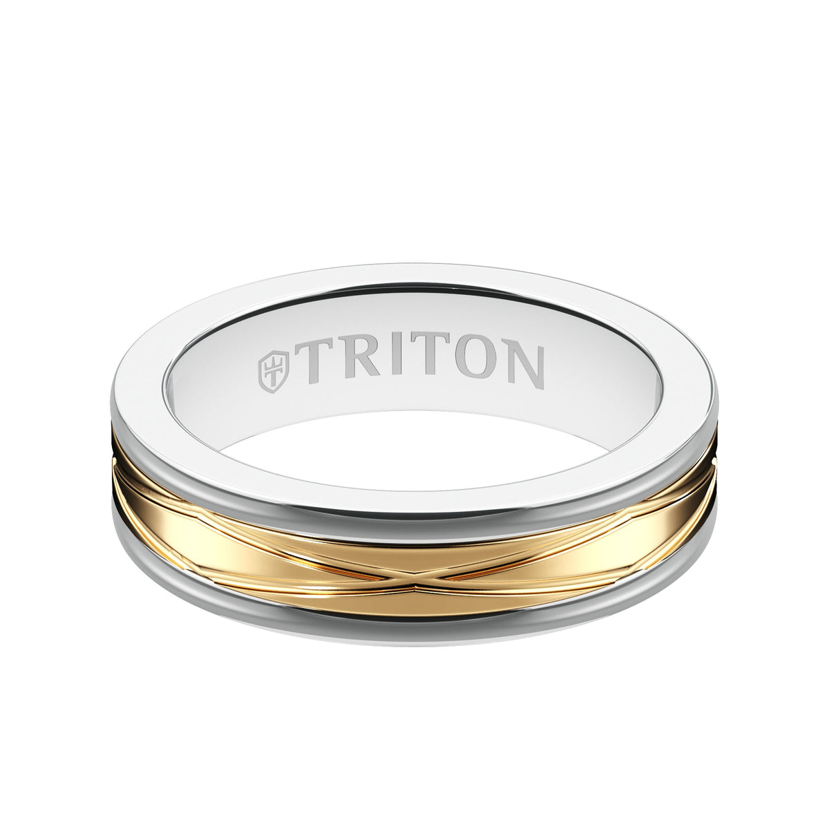 Satin Finish Round Edge Contemporary Wedding Band