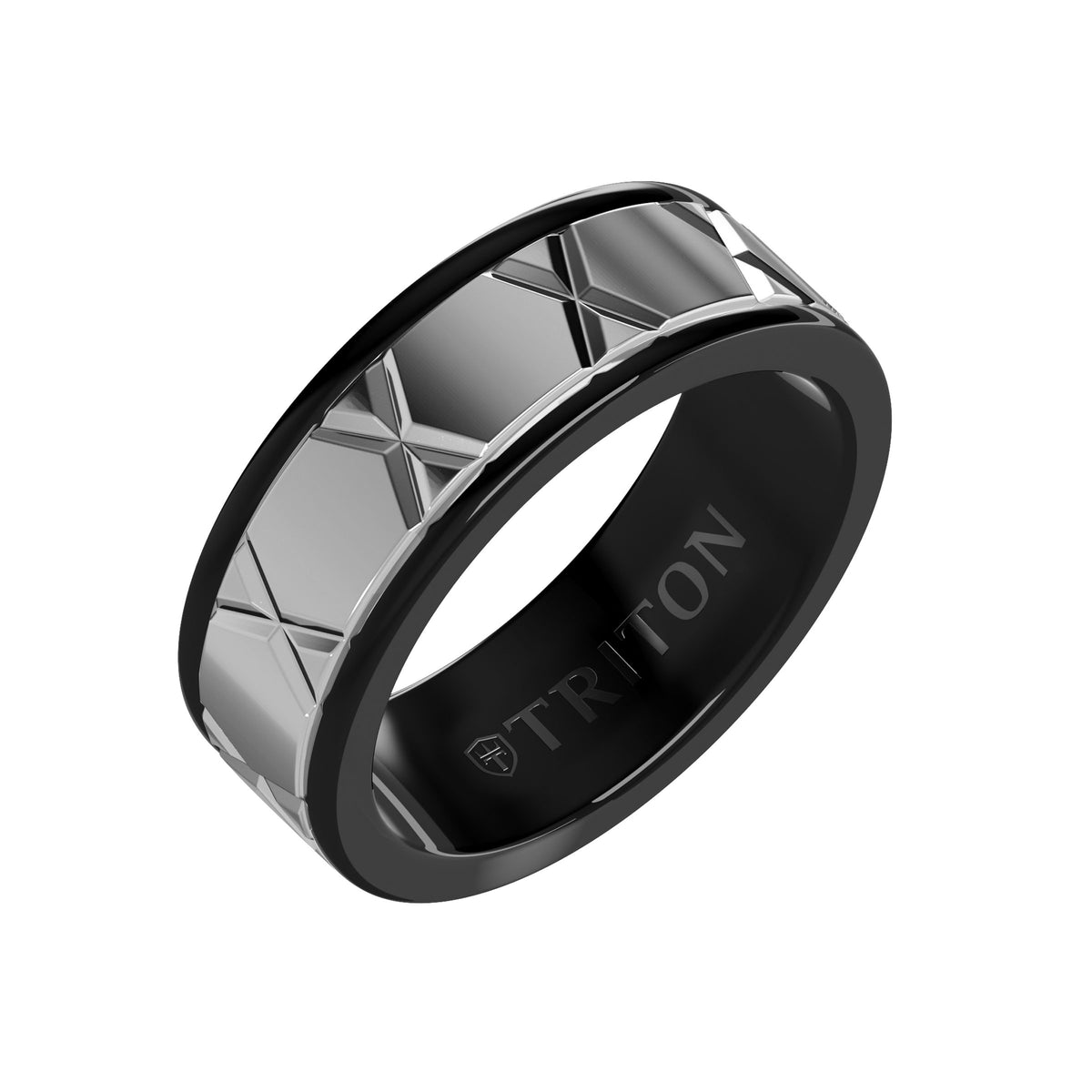 Satin Finish Round Edge Contemporary Wedding Band