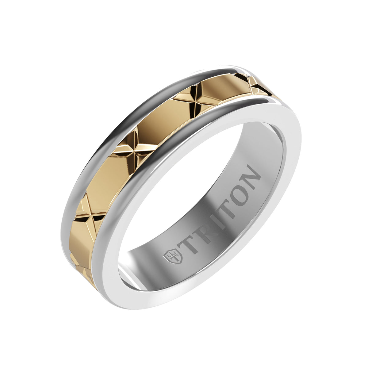 Satin Finish Round Edge Contemporary Wedding Band