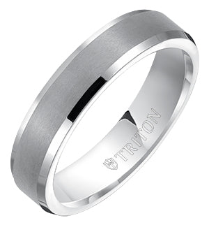 Bevel Edge Bright Finish Classic Wedding Band