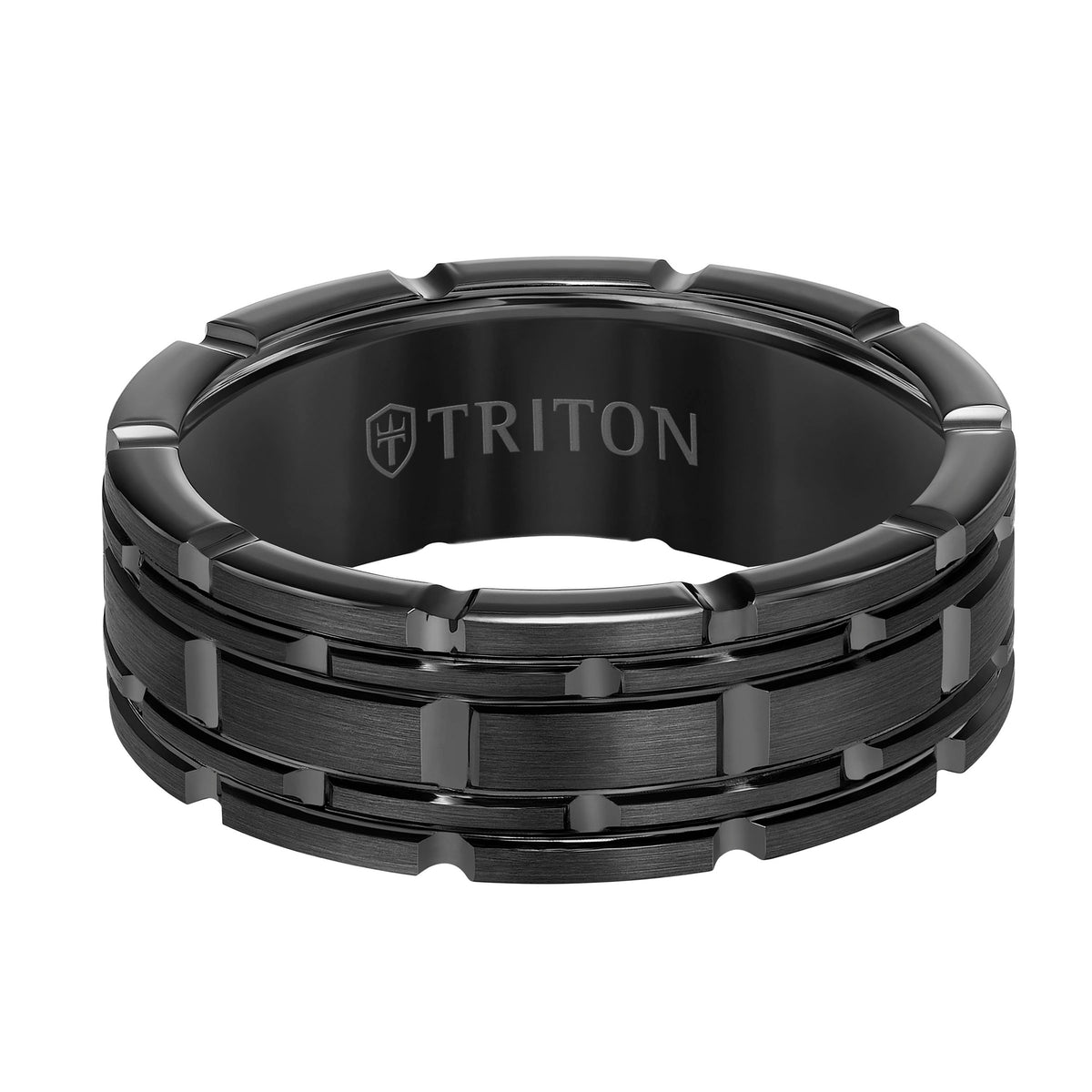 Flat Finish Flat Edge Contemporary Wedding Band