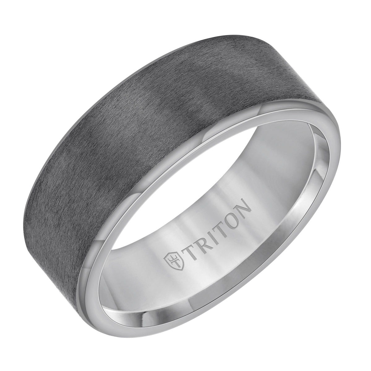 8MM Tantalum Ring - Satin Finish Dome