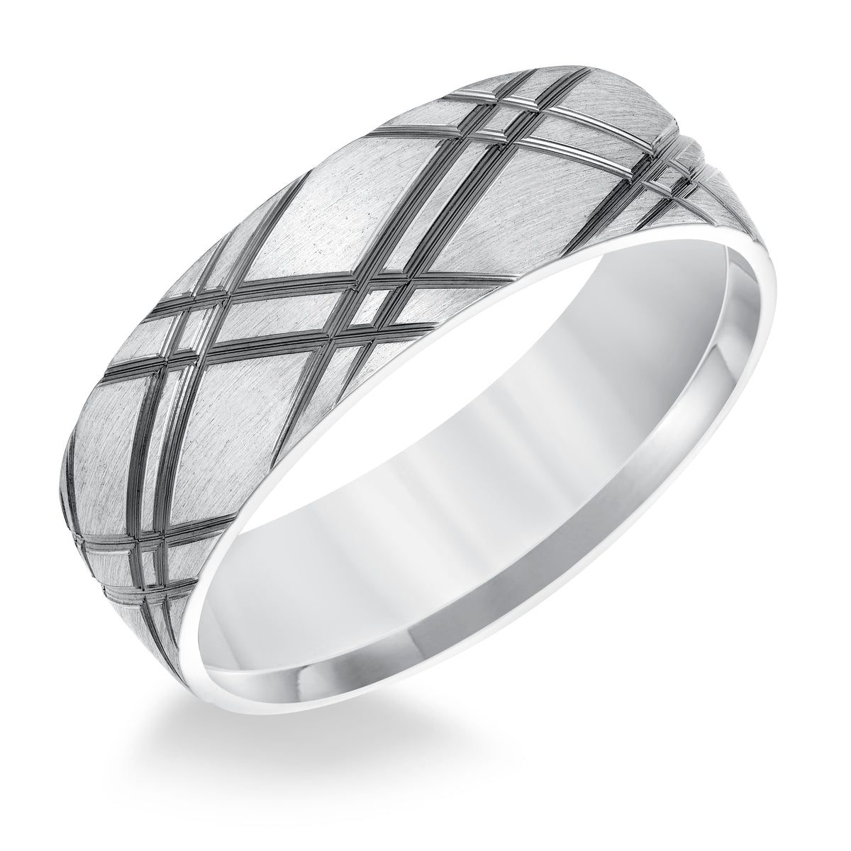 Carved Wedding Band