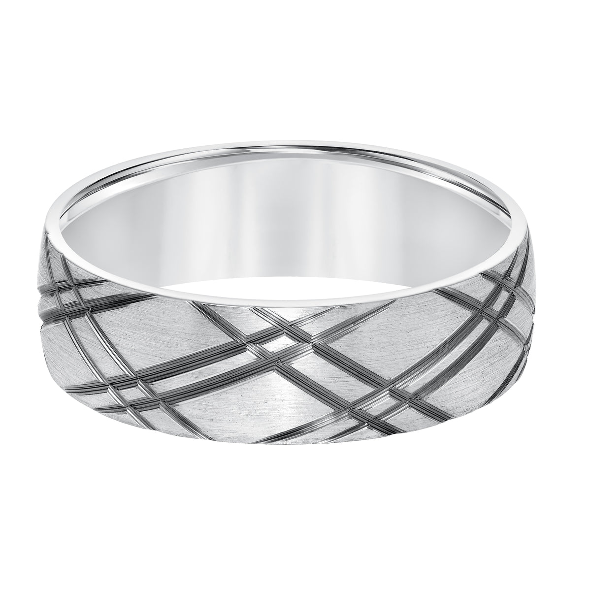 Carved Wedding Band