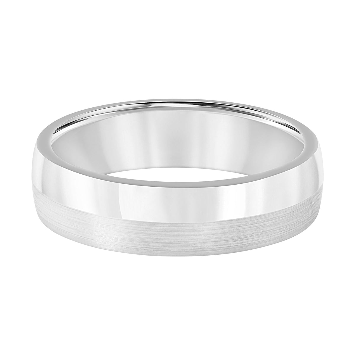 6MM Band with Round Edge and Satin Finish