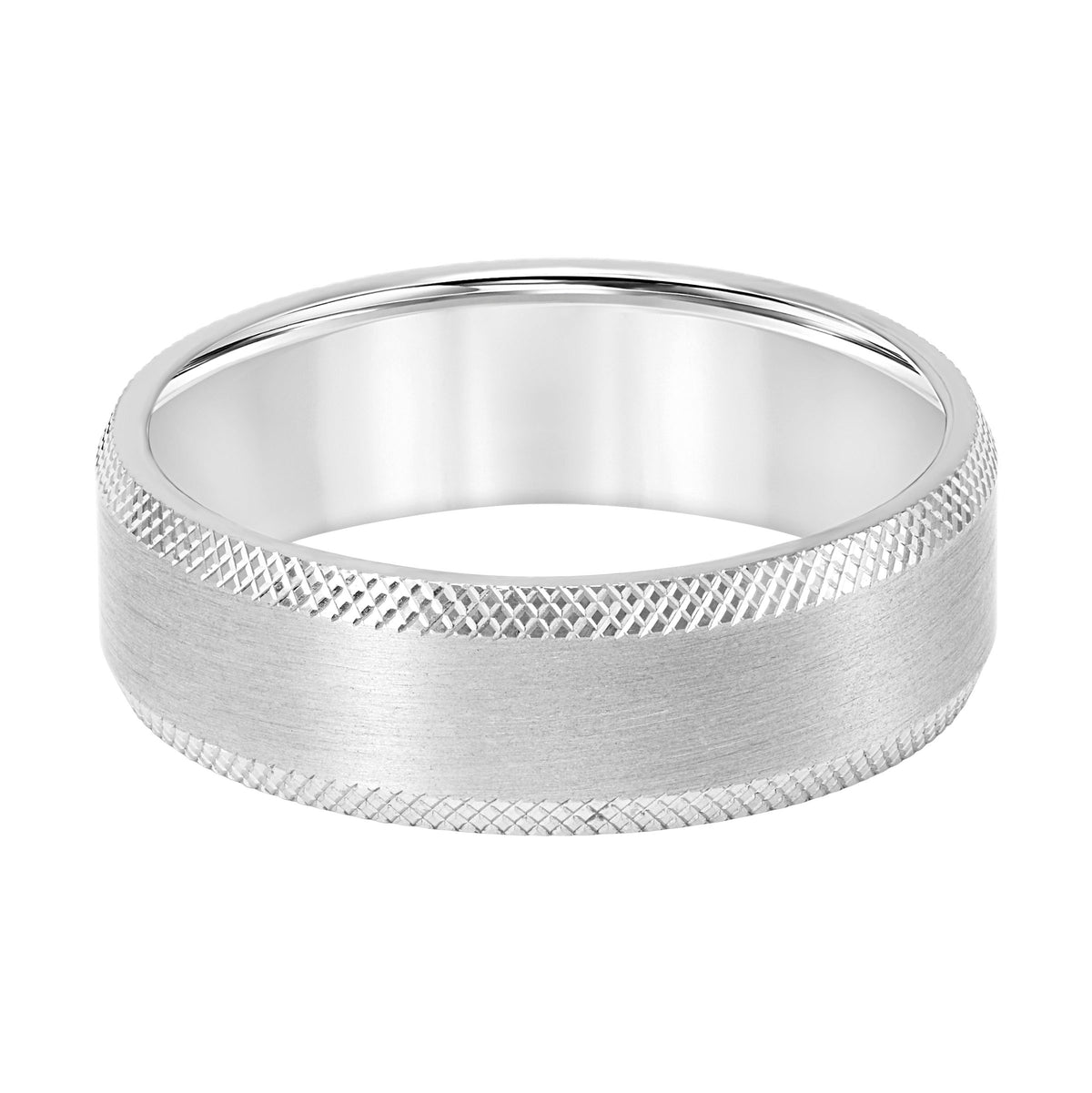 5MM Band with Brushed Finish and Beveled Edge