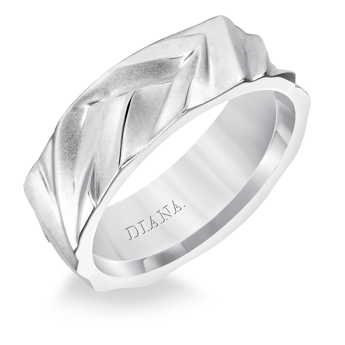 Carved Wedding Band