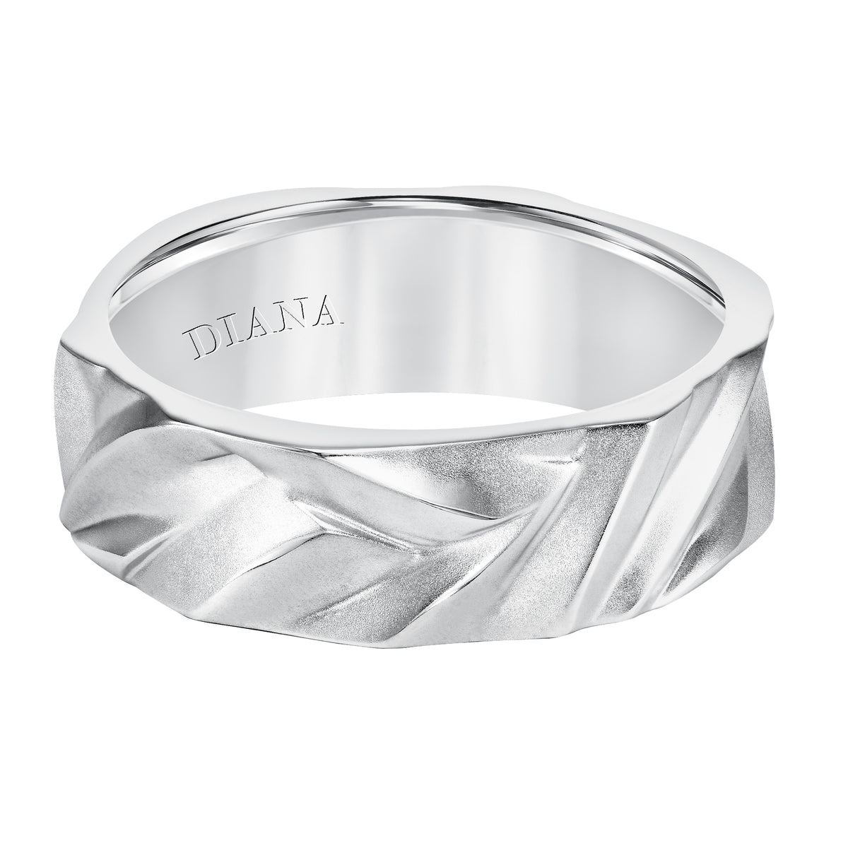 Carved Wedding Band