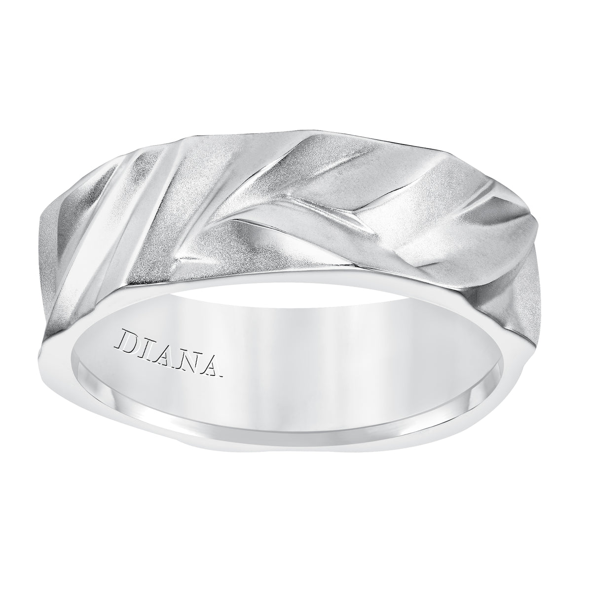 Carved Wedding Band