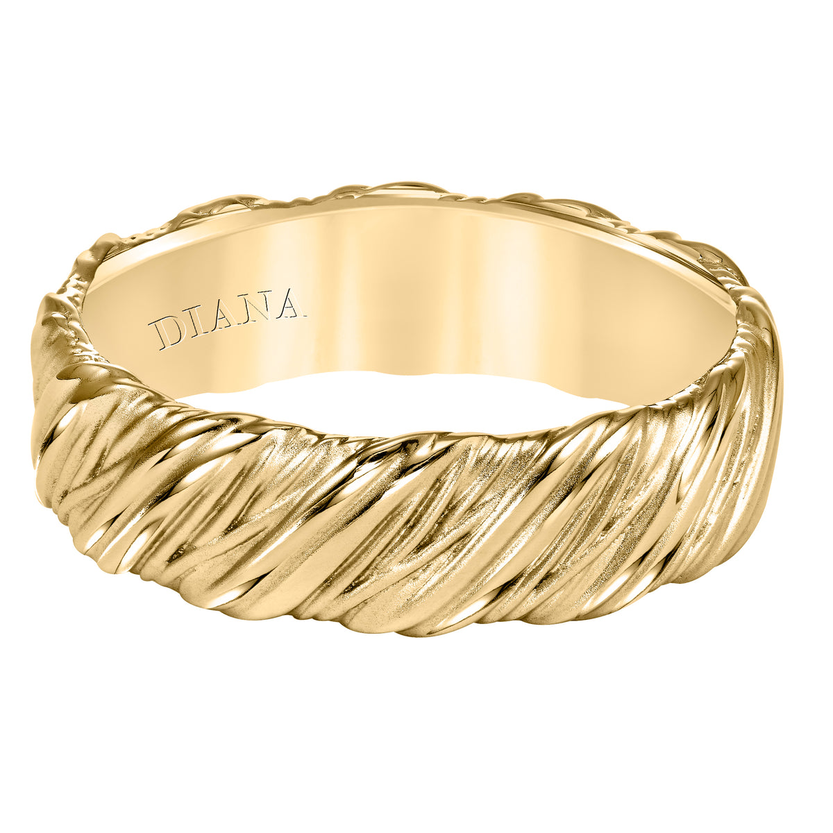 Carved Wedding Band