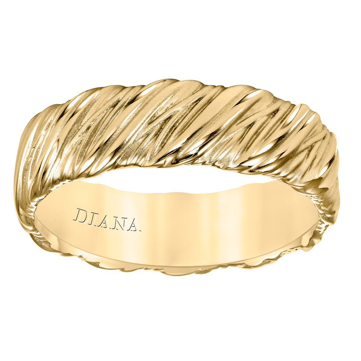Carved Wedding Band