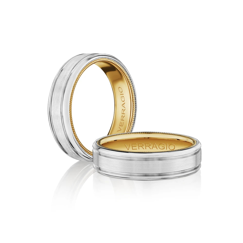 Vw 6028 14K Two Tone White Gold Yellow Gold
