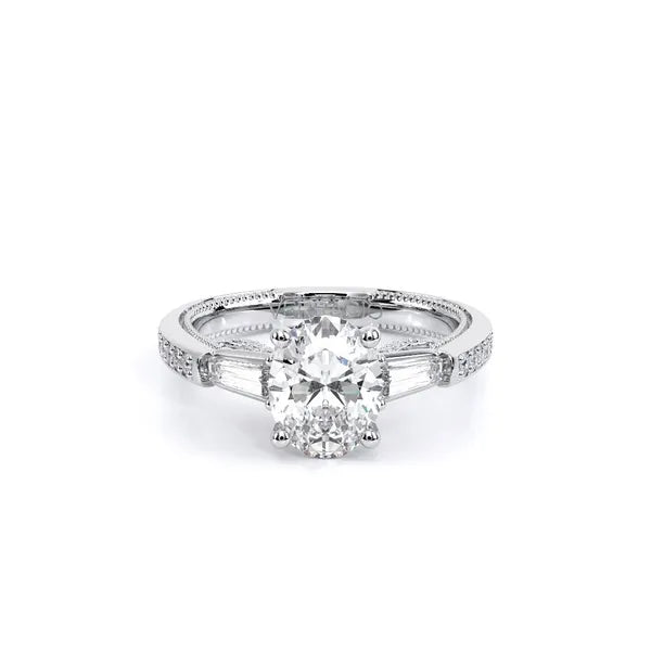Verragio Insignia Oval Three-Stone Diamond Engagement Semi-Mount, INS-7110OV, 0.70ctw