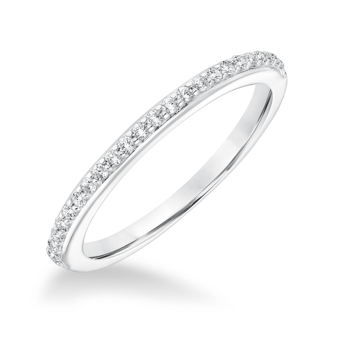 Diamond Engraved and Milgrain Wedding Band to Match 31-10007