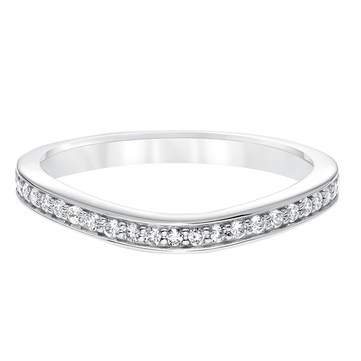 Diamond Engraved Milgrain Wedding Band to Match 31-10047