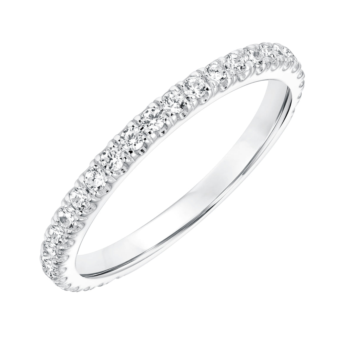 Diamond Prong Set Wedding Band to Match 31-11001ERW