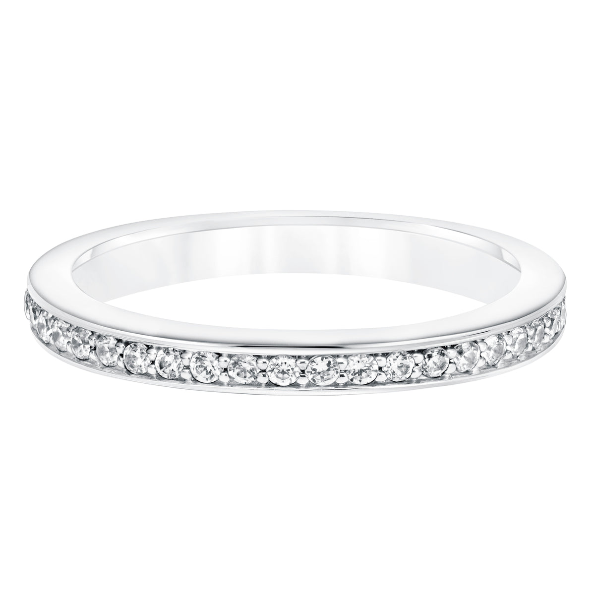 Diamond Prong Set Wedding Band to Match 31-11027ERW