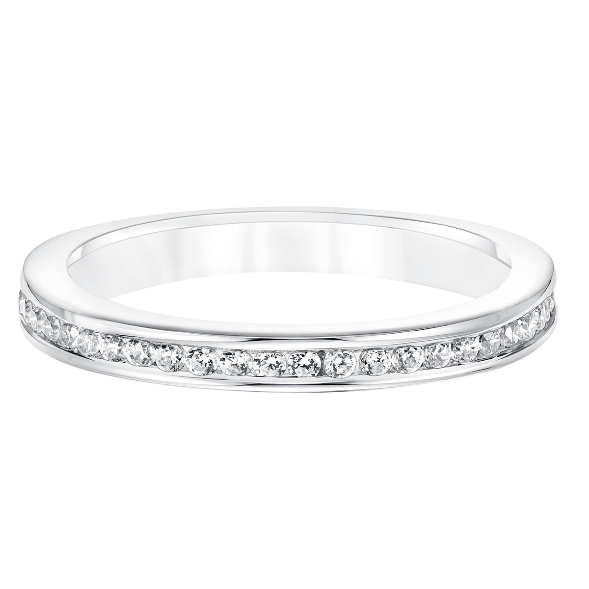 Diamond Channel Set Wedding Band to Match 31-11036ERW