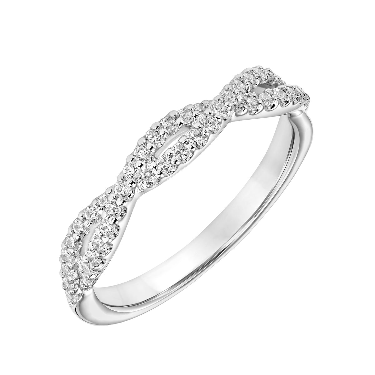 Twisted Diamond Wedding Band to Match 31-11163