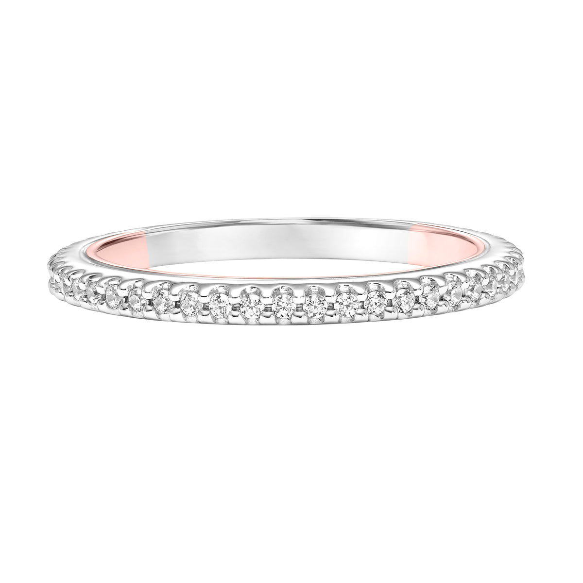 Contemporary Diamond Wedding Band