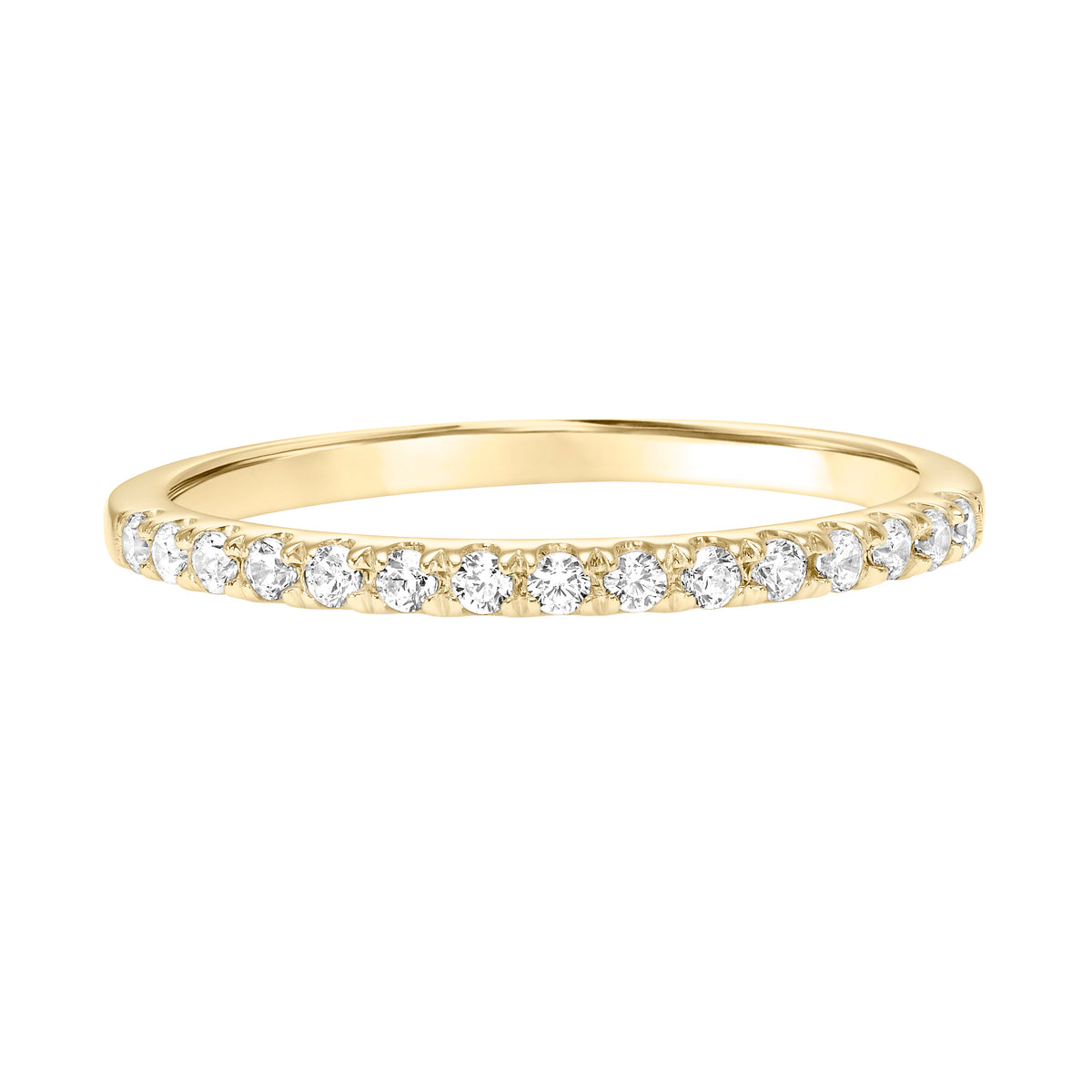 Contemporary Diamond Engagement Ring with Celestial Accents