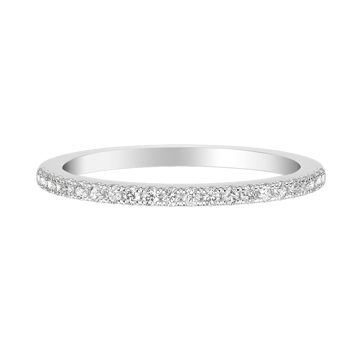 Classic Diamond Wedding Band