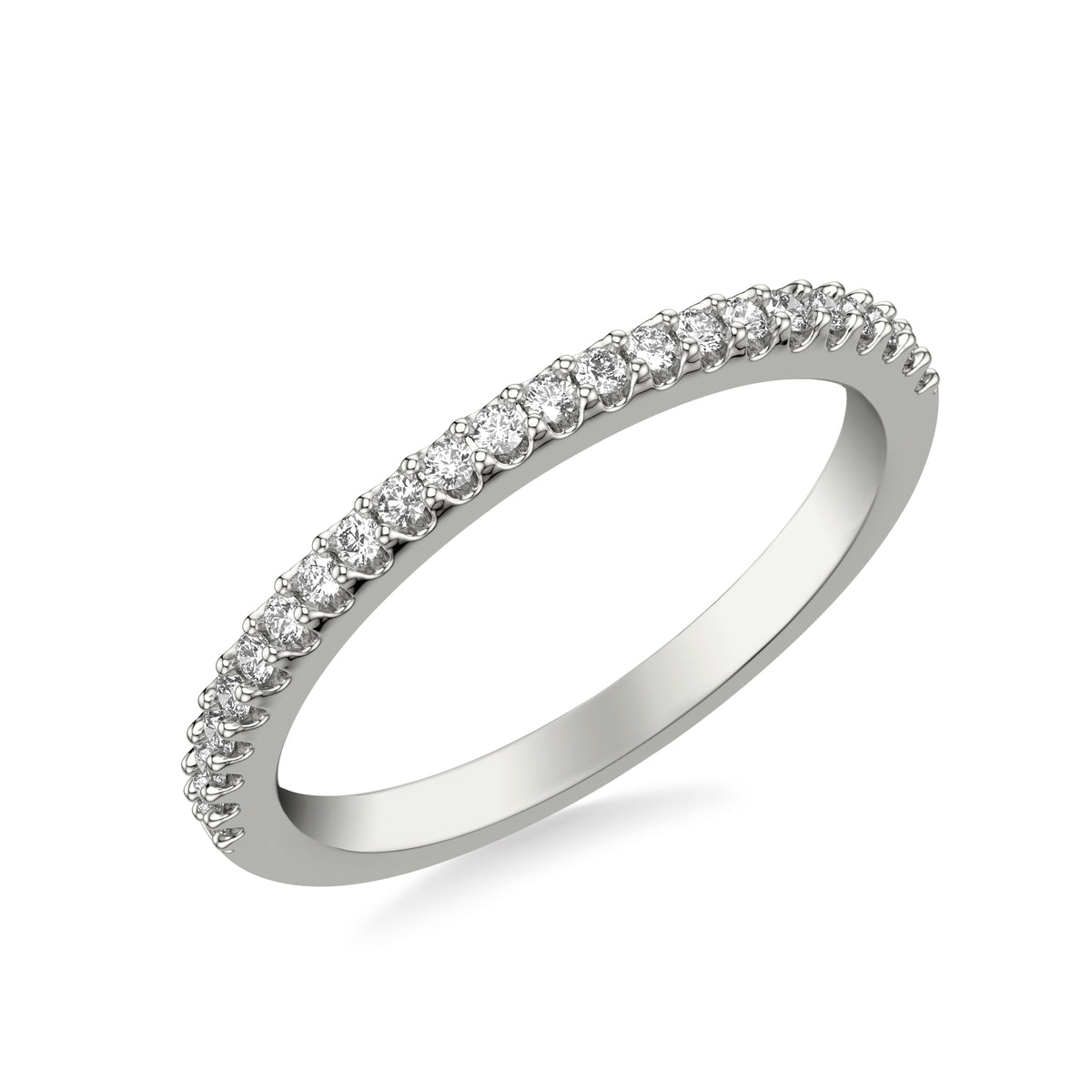 Classic Diamond Wedding Band