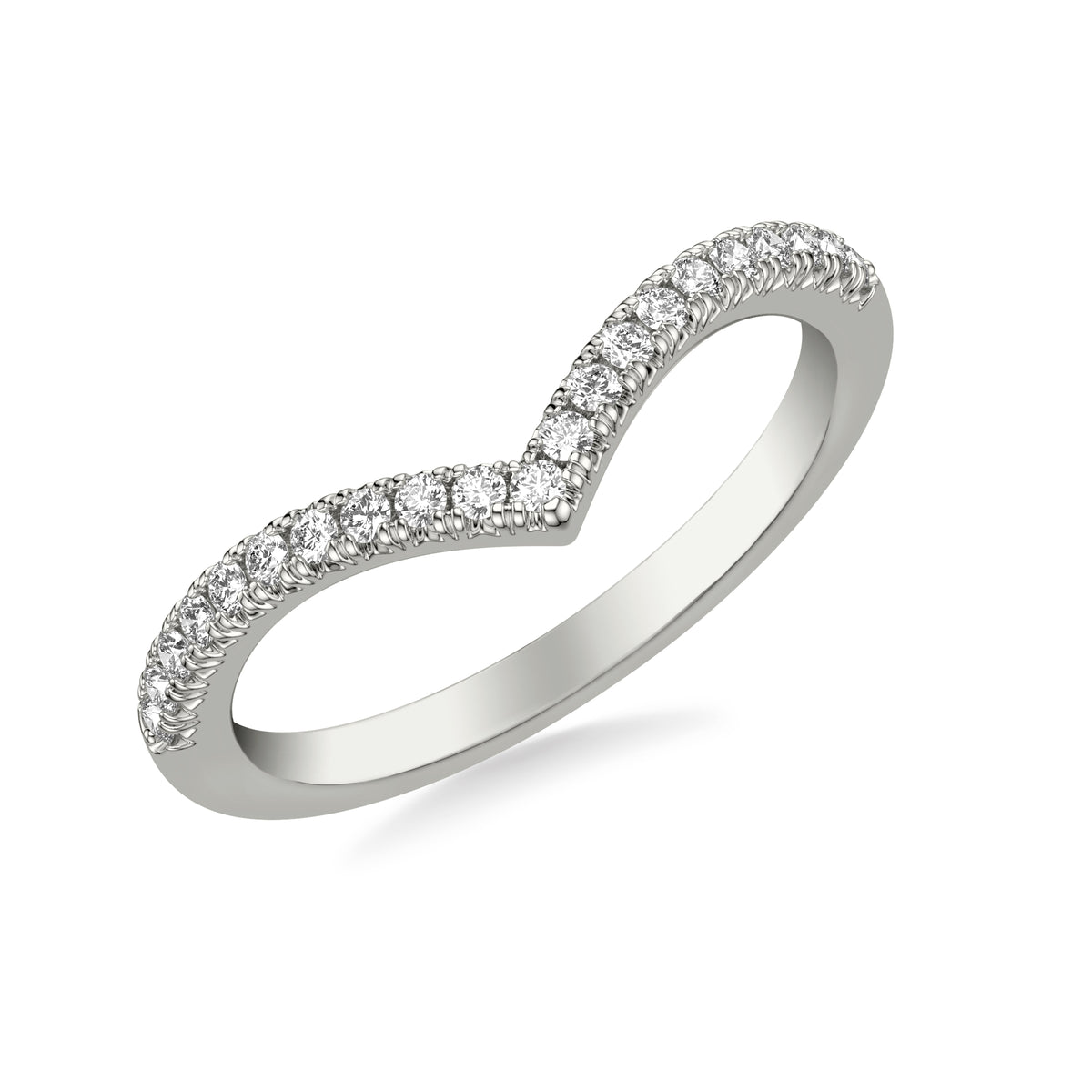 Contemporary Diamond Wedding band