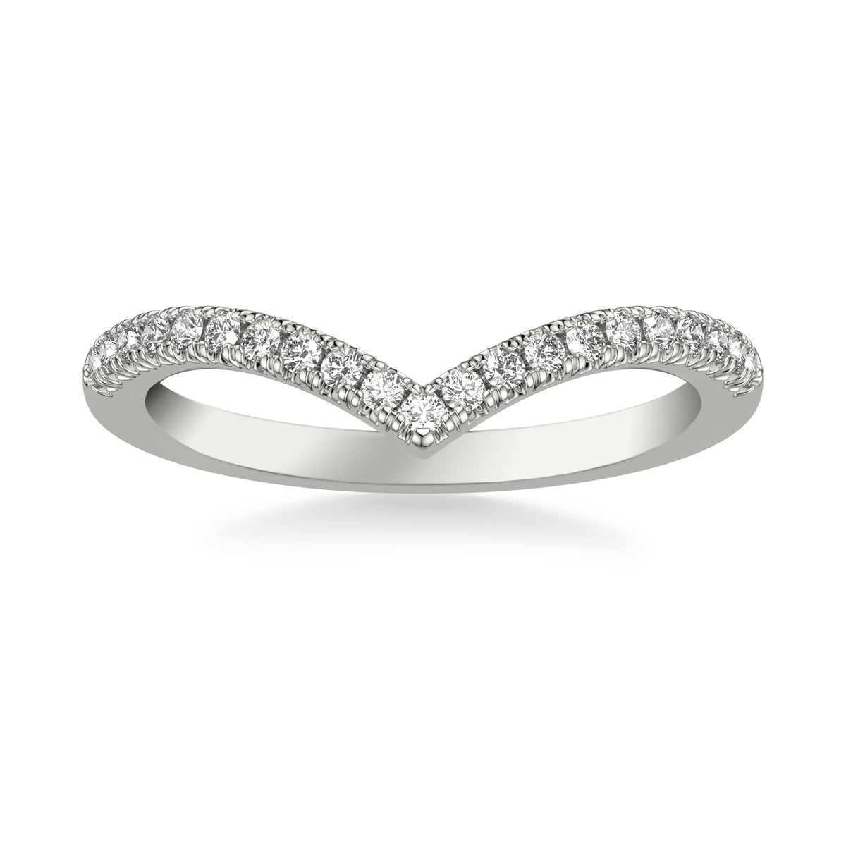 Contemporary Diamond Wedding band