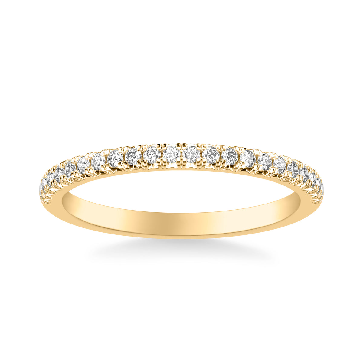 Classic Diamond Wedding Band