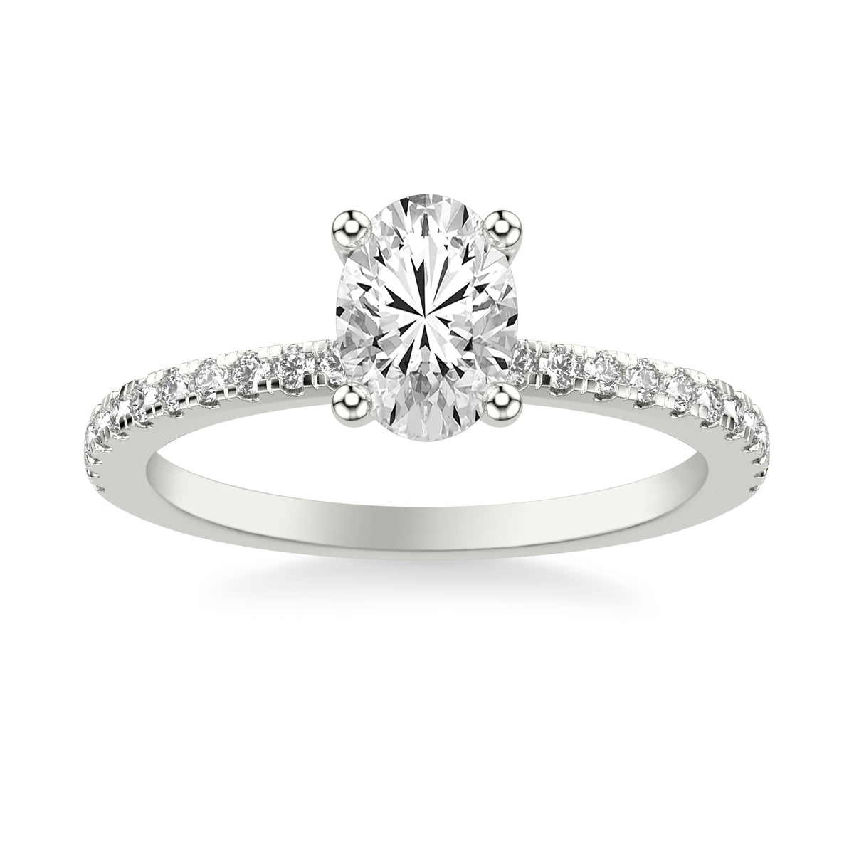 Classic Diamond  Wedding Band