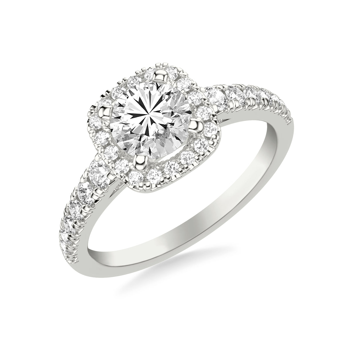 Classic Diamond  Wedding Band