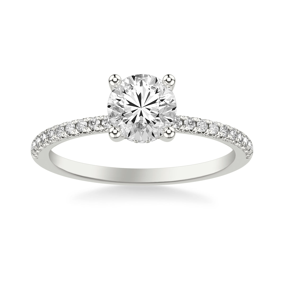 Classic Diamond  Wedding Band