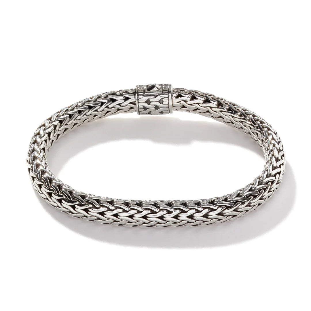 Icon Bracelet, Sterling Silver, 7.5MM