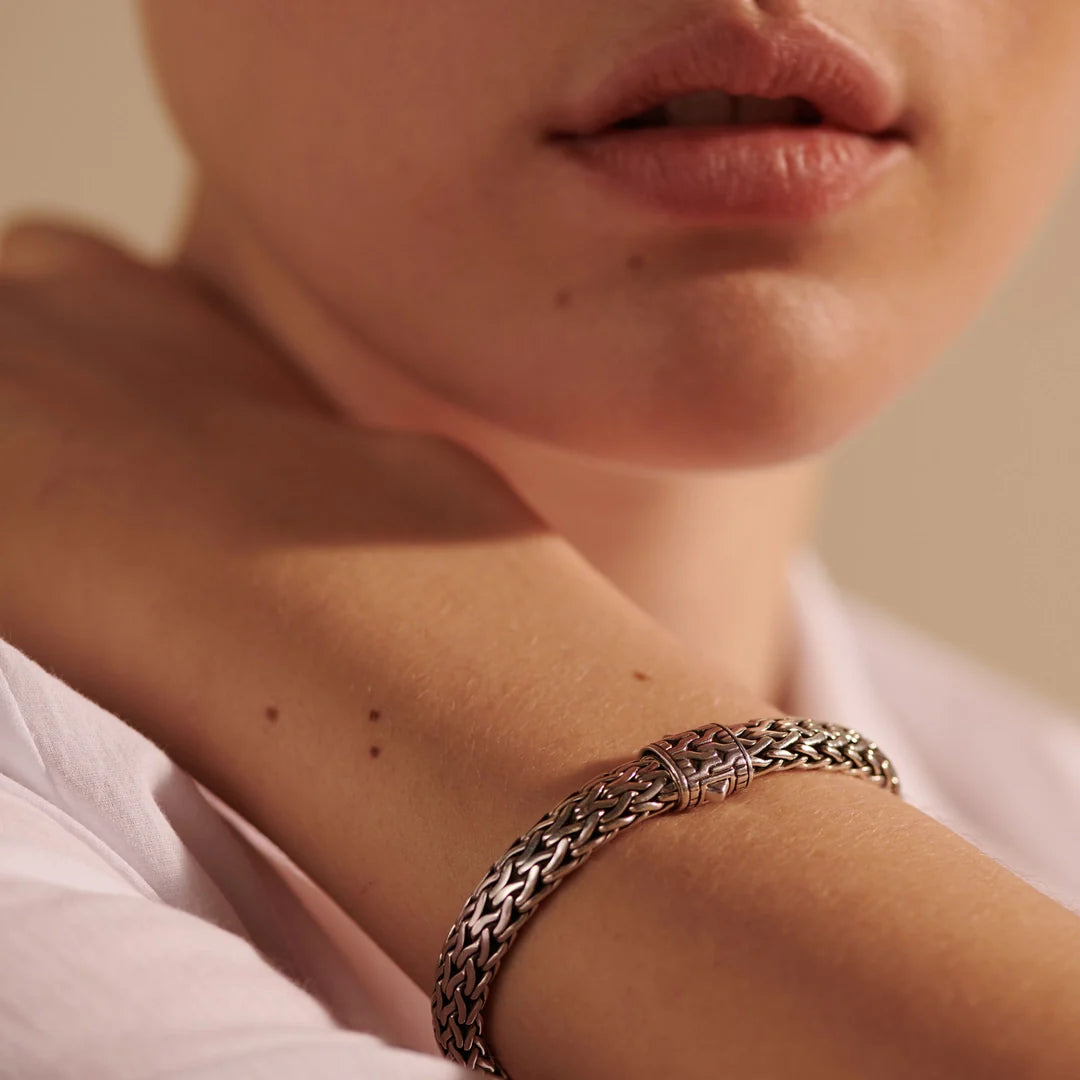 Icon Bracelet, Sterling Silver, 7.5MM