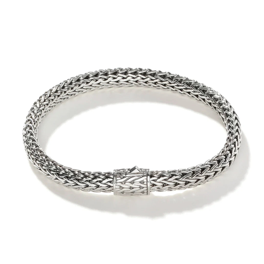 Icon Bracelet, Sterling Silver, 6.5MM