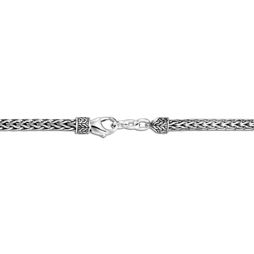 Naga Bracelet, Sterling Silver, 3.5MM