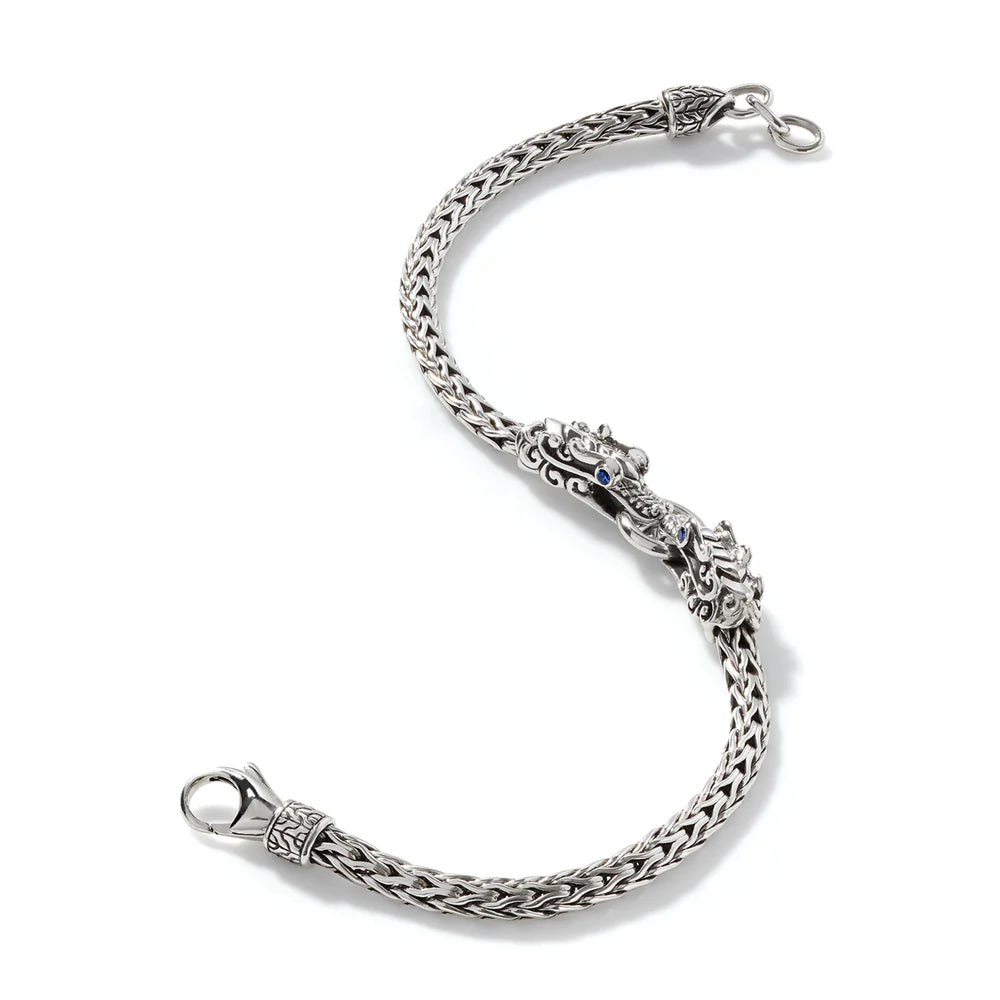 Naga Bracelet, Sterling Silver, 3.5MM