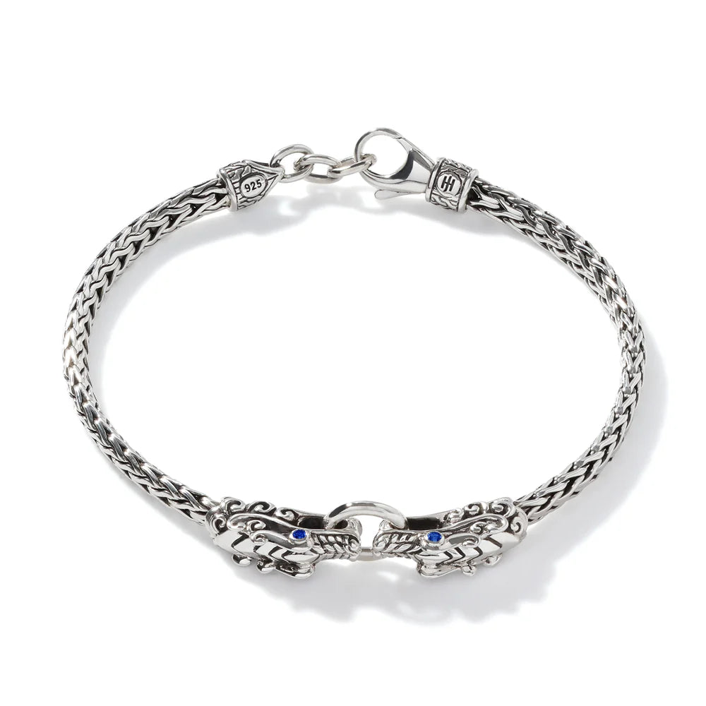 Naga Bracelet, Sterling Silver, 3.5MM