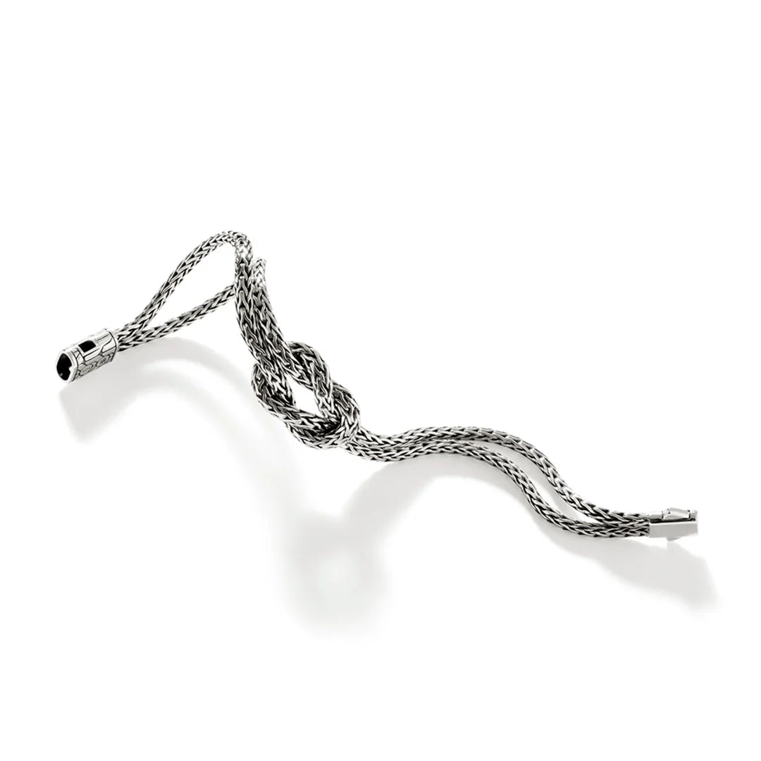 Love Knot Bracelet, Sterling Silver, 7MM