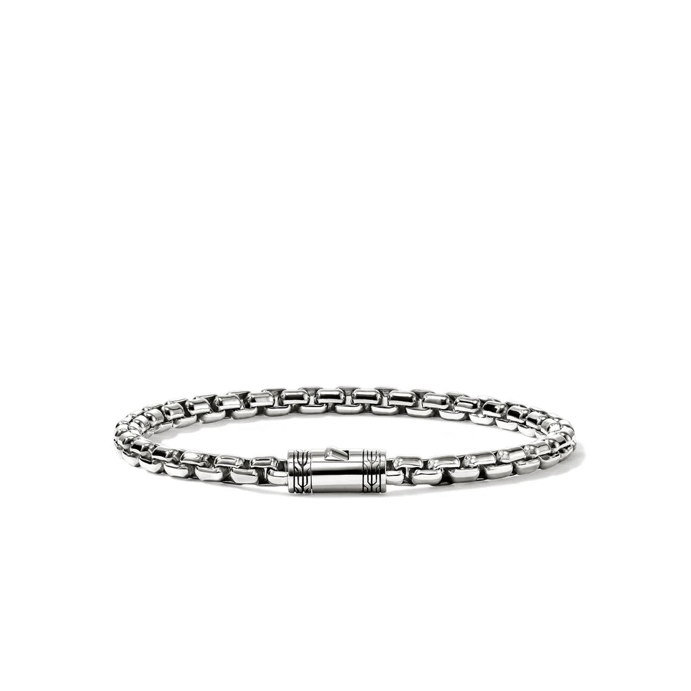 Box Chain Bracelet, Sterling Silver, 4.8MM