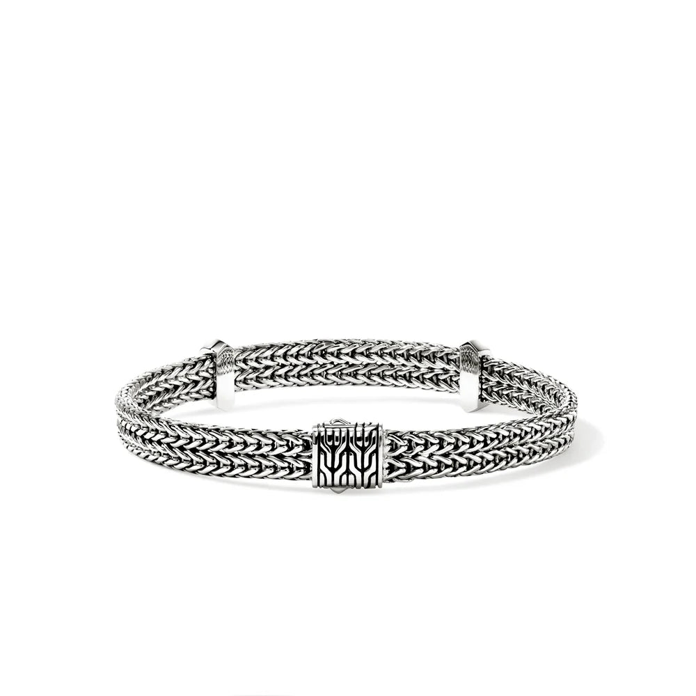 Icon Link Bracelet, Sterling Silver, 6MM
